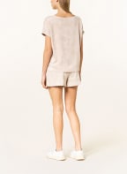 Juvia T-Shirt in Lederoptik, Farbe: BEIGE (Bild 1)