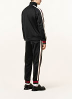 GUCCI Training jacket with tuxedo stripe, Color: BLACK/ CREAM/ RED (Image 1)