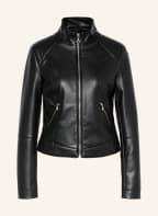 PATRIZIA PEPE Jacket in leather look, Color: BLACK (Image 1)