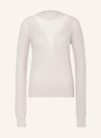 PATRIZIA PEPE Pullover mit Alpaka, Farbe: HELLGRAU (Bild 1)