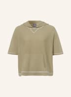 FTC CASHMERE Strick-Hoodie aus Cashmere , Farbe: HELLGRÜN (Bild 1)