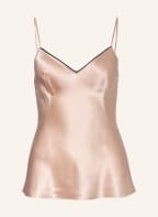Agent Provocateur Schlaftop CLASSIC aus Seide, Farbe: HELLORANGE (Bild 1)