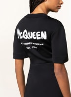 Alexander McQUEEN Jerseykleid, Farbe: SCHWARZ (Bild 1)