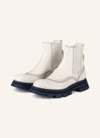 Alexander McQUEEN Chelsea boots, Color: ECRU (Image 1)
