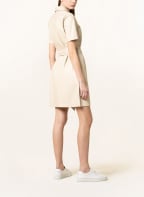 MRS & HUGS Shirt dress in leather look, Color: BEIGE (Image 1)