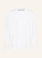 Palm Angels Oversized long sleeve shirt , Color: WHITE (Image 1)