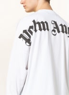 Palm Angels Oversized long sleeve shirt , Color: WHITE (Image 1)