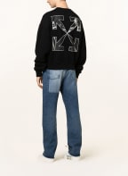 Off-White Oversized-Sweatshirt CARAVAGGIO ARROWS, Farbe: SCHWARZ (Bild 1)