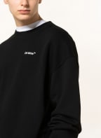 Off-White Oversized-Sweatshirt CARAVAGGIO ARROWS, Farbe: SCHWARZ (Bild 1)