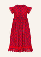 GUCCI Spitzenkleid, Farbe: ROT/ DUNKELBLAU (Bild 1)