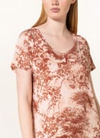 ESSENZA Nightgown LOREEN, Color: DARK RED/ DUSKY PINK (Image 1)