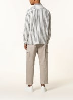 Marc O'Polo Hemd Oversized Fit , Farbe: WEISS/ DUNKELBLAU (Bild 1)