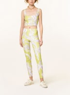 EMILIO PUCCI Cropped-Top, Farbe: HELLGRÜN/ HELLLILA/ ECRU (Bild 1)