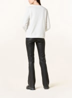Princess GOES HOLLYWOOD Sweatshirt mit Schmucksteinbesatz , Farbe: CREME (Bild 1)