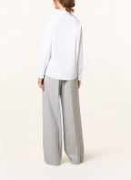 FABIANA FILIPPI Hemdbluse mit Schmucksteinen, Farbe: WEISS (Bild 1)