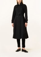 EMPORIO ARMANI Trench coat, Color: BLACK (Image 1)