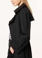 EMPORIO ARMANI Trench coat, Color: BLACK (Image 1)