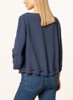 EMPORIO ARMANI Blusenshirt mit 3/4-Arm, Farbe: DUNKELBLAU (Bild 1)