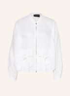 EMPORIO ARMANI Leinenblouson, Farbe: WEISS (Bild 1)