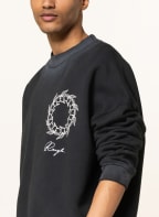 rough. Sweatshirt ELIA, Farbe: SCHWARZ (Bild 1)