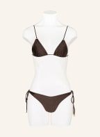 JANTHEE Berlin Brazilian-Bikini-Hose ADELA, Farbe: DUNKELBRAUN (Bild 1)