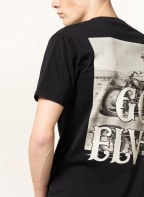 SCOTCH & SODA T-shirt, Color: BLACK/ CREAM (Image 1)