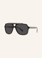 DOLCE & GABBANA Sonnenbrille DG4388, Farbe: 501/8760 - SCHWARZ/ GRAU (Bild 1)