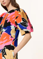 TED BAKER Kleid HARPIA, Farbe: SCHWARZ/ NEONPINK/ ORANGE (Bild 1)