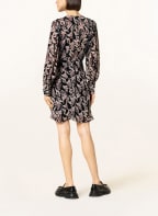 ba&sh Kleid GIZELLE , Farbe: SCHWARZ/ CREME/ FUCHSIA (Bild 1)