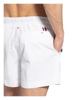 TOMMY HILFIGER Badeshorts, Farbe: WEISS/ ROT/ SCHWARZ (Bild 1)