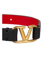 VALENTINO GARAVANI Lederarmband VLOGO, Farbe: SCHWARZ (Bild 1)