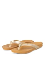 REEF Zehentrenner CUSHION, Farbe: HELLBRAUN/ GOLD (Bild 1)