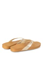 REEF Zehentrenner CUSHION, Farbe: HELLBRAUN/ GOLD (Bild 1)