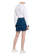 MICHAEL KORS Rock mit Volants, Farbe: PETROL/ WEISS (Bild 1)