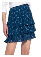 MICHAEL KORS Rock mit Volants, Farbe: PETROL/ WEISS (Bild 1)