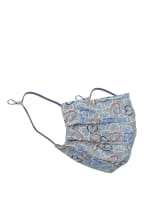 CODELLO Mund- und Nasenmaske, Farbe: BLAUGRAU/ BLAU/ SCHWARZ (Bild 1)