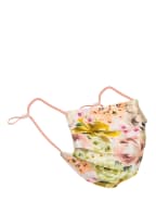 CODELLO Mund- und Nasenmaske , Farbe: WEISS/ LACHS/ ROSÉ (Bild 1)