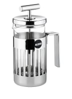 ALESSI Kaffee- und Teezubereiter mit Pressfilter, Farbe: SILBER (Bild 1)