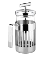ALESSI Kaffee- und Teezubereiter mit Pressfilter, Farbe: SILBER (Bild 1)