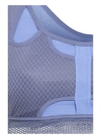 Nike Sport-BH SWOOSH ULTRABREATHE mit Mesh-Besatz, Farbe: HELLBLAU/ GRAU (Bild 1)
