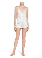 LA PERLA Schlafshorts SILK aus Seide, Farbe: WEISS (Bild 1)