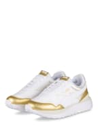 PUMA Plateau-Sneaker CRUISE RIDER, Farbe: ECRU/ GOLD (Bild 1)