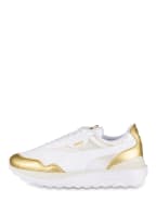 PUMA Plateau-Sneaker CRUISE RIDER, Farbe: ECRU/ GOLD (Bild 1)