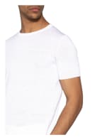 OLYMP SIGNATURE T-Shirt mit Leinen , Farbe: WEISS (Bild 1)