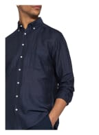 STROKESMAN'S Hemd Regular Fit mit Leinen, Farbe: DUNKELBLAU (Bild 1)
