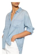bella dahl Shirt blouse in denim look, Color: LIGHT BLUE (Image 1)