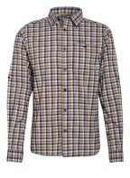 me°ru' Outdoor-Hemd PEANIA, Farbe: BEIGE/ DUNKELBLAU/ WEISS (Bild 1)