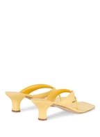 PARIS TEXAS Mules, Farbe: GELB (Bild 1)