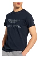 HACKETT LONDON T-Shirt, Farbe: DUNKELBLAU/ HELLGRAU (Bild 1)