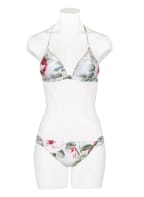 MARYAN MEHLHORN Triangel-Bikini LIAISON, Farbe: GRÜN/ ROSA/ HELLGRAU (Bild 1)